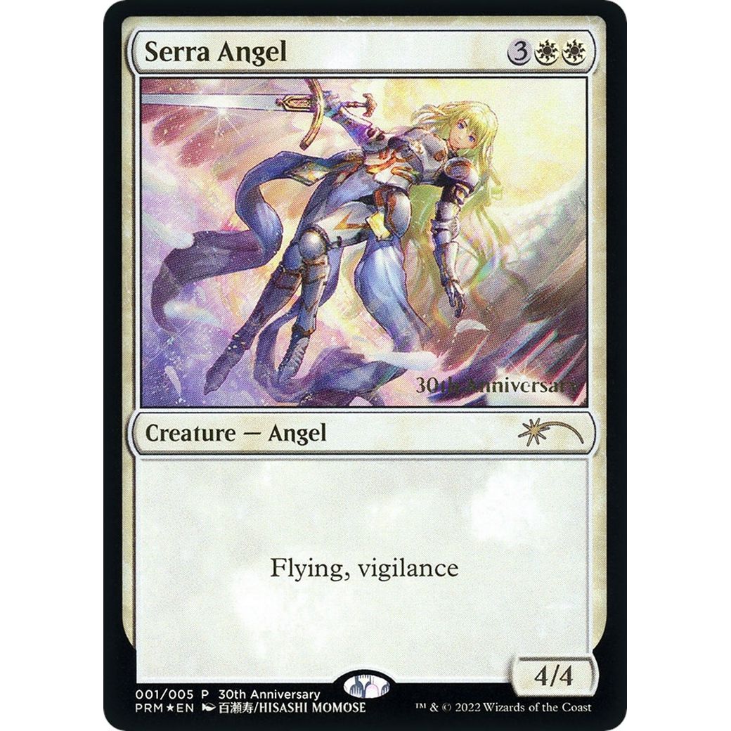 Image for Serra Angel (001) (1) (30A-P) - Magic: The Gathering