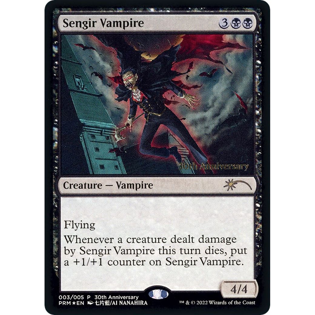 Image for Sengir Vampire (3) (30A-P) - Magic: The Gathering