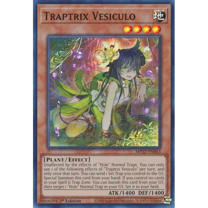 Image for Traptrix Vesiculo (MP22-EN063) (MP22) - YuGiOh