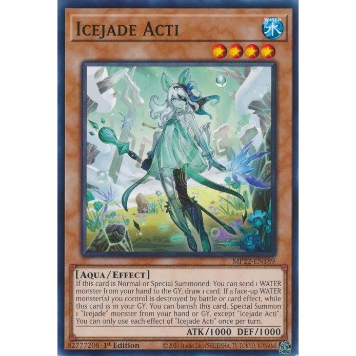 Image for Icejade Acti (MP22-EN189) (MP22) - YuGiOh