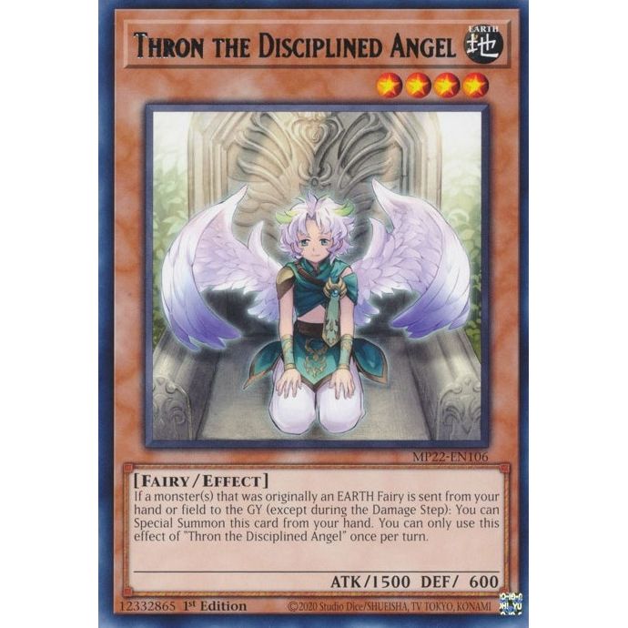Image for Thron the Disciplined Angel (MP22-EN106) (MP22) - YuGiOh