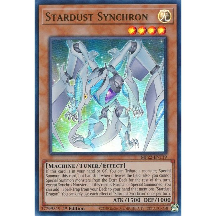 Image for Stardust Synchron (MP22-EN119) (MP22) - YuGiOh