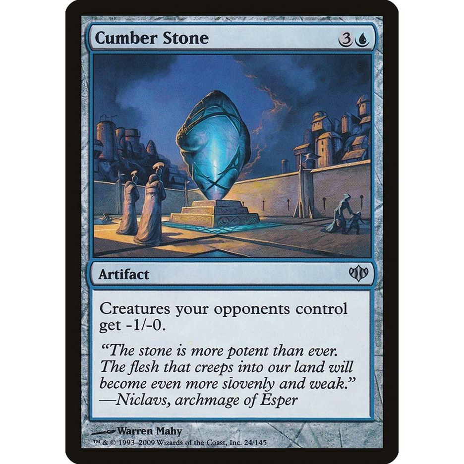 Image for Cumber Stone (24) (CON) - Magic: The Gathering