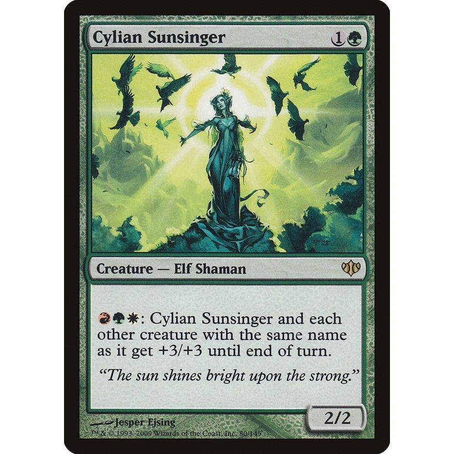 Image for Cylian Sunsinger (80) (CON) - Magic: The Gathering