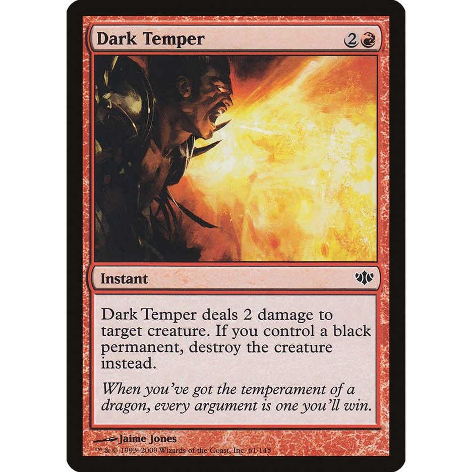 Image for Dark Temper (61) (CON) - Magic: The Gathering