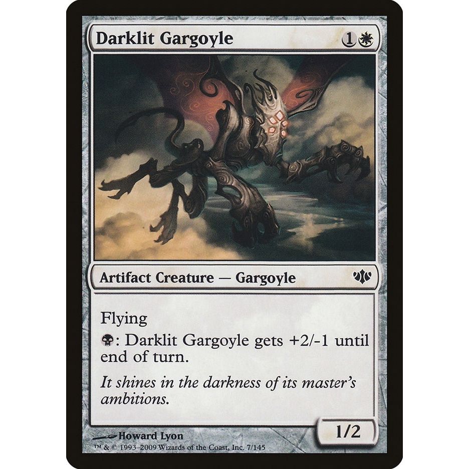 Image for Darklit Gargoyle (7) (CON) - Magic: The Gathering