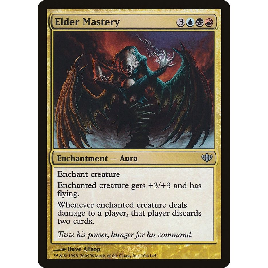 Image for Elder Mastery (104) (CON) - Magic: The Gathering