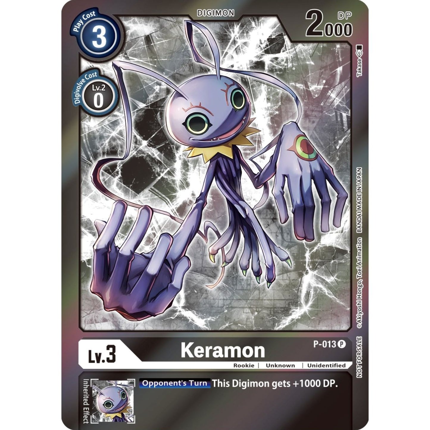 Image for Keramon - P-013 (Event Pack 3) (P-013 P) (D-PR) - Digimon Card Game