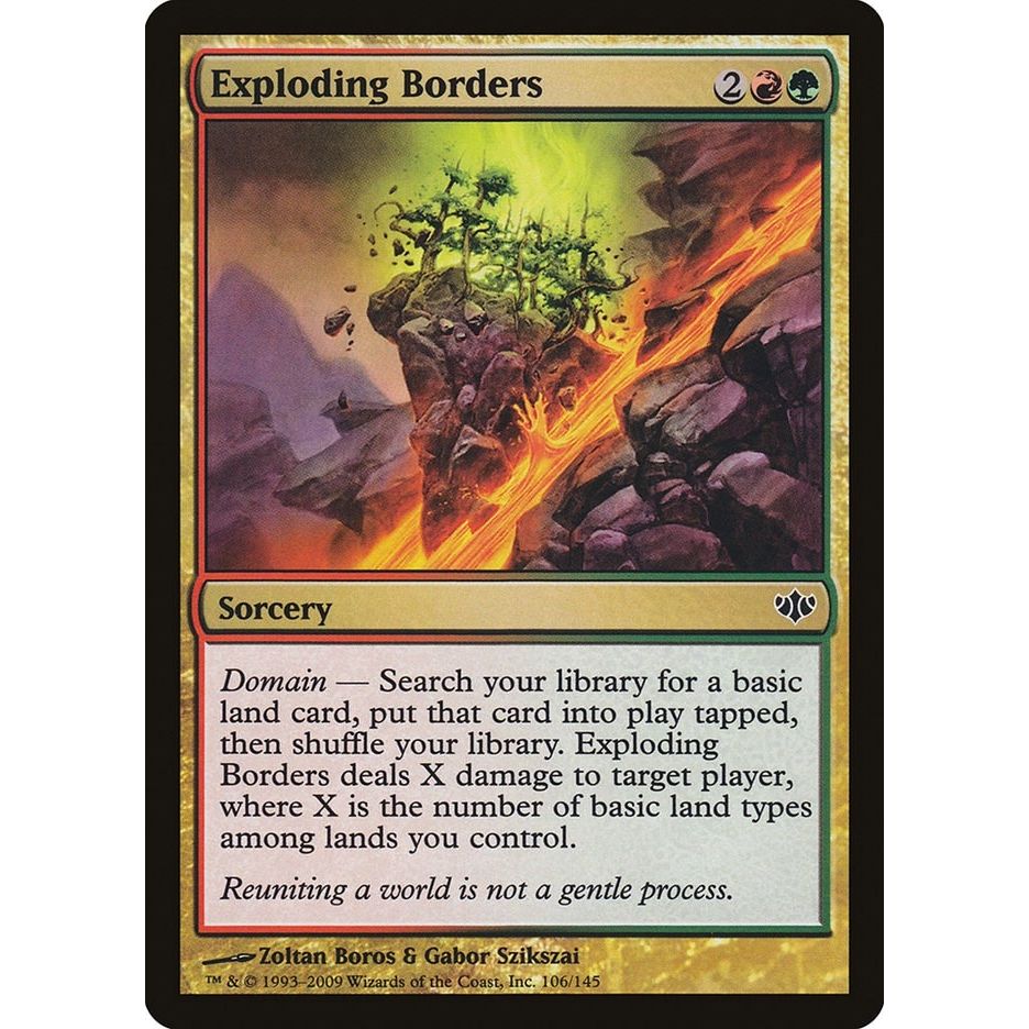 Image for Exploding Borders (106) (CON) - Magic: The Gathering