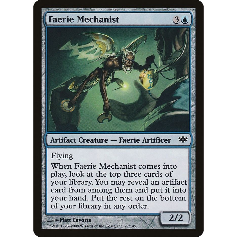 Image for Faerie Mechanist (27) (CON) - Magic: The Gathering