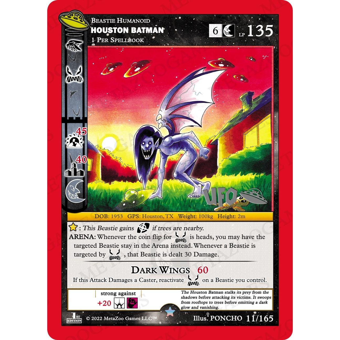 Image for Houston Batman (011/165) (UFOFE-SP) - MetaZoo