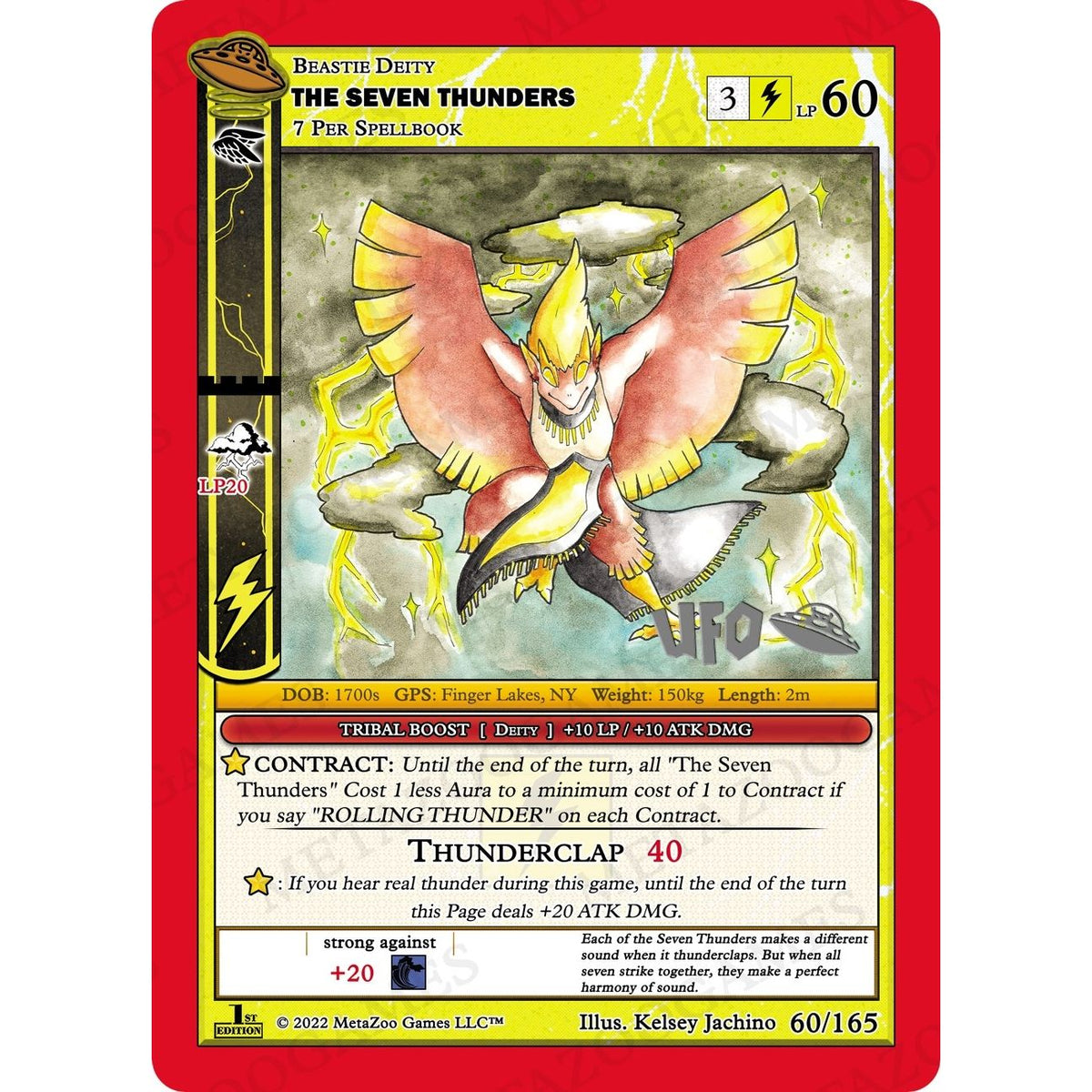 Image for The Seven Thunders (060/165) (UFOFE-SP) - MetaZoo