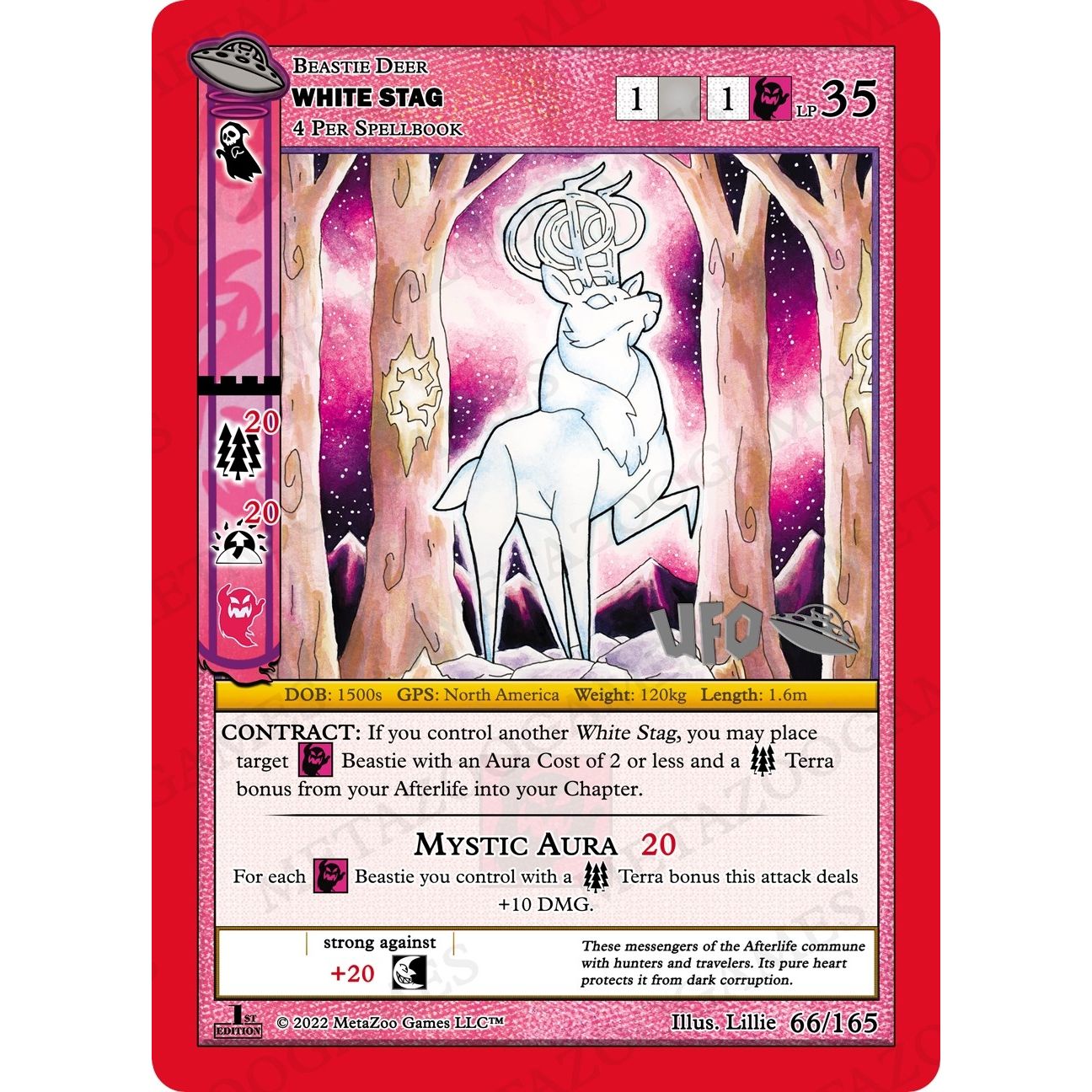 Image for White Stag (066/165) (UFOFE-SP) - MetaZoo