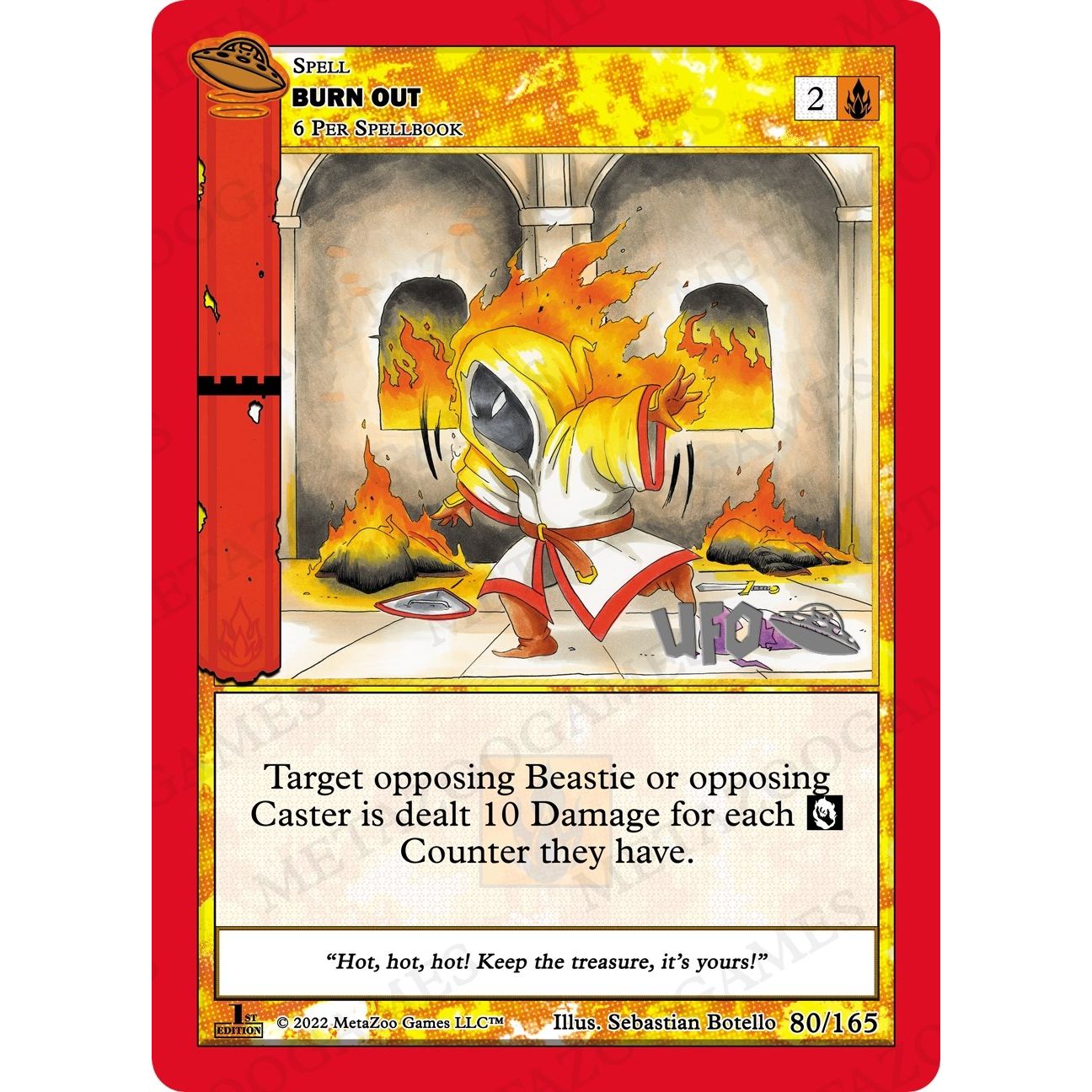 Image for Burn Out (080/165) (UFOFE-SP) - MetaZoo