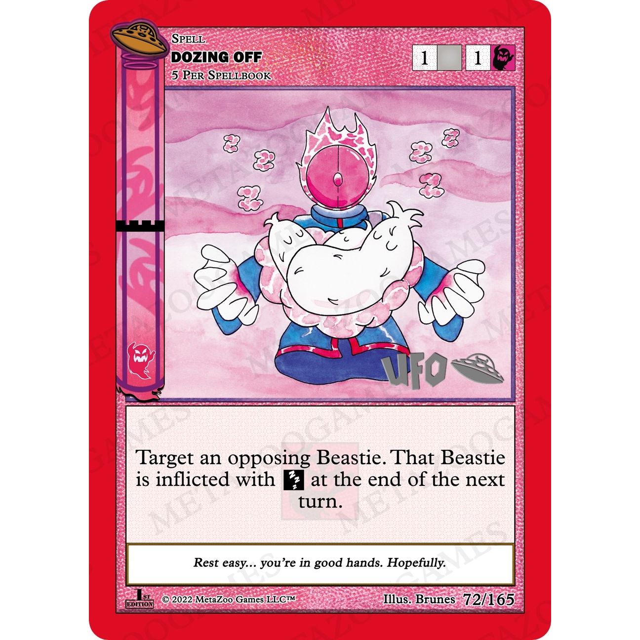 Image for Dozing Off (072/165) (UFOFE-SP) - MetaZoo
