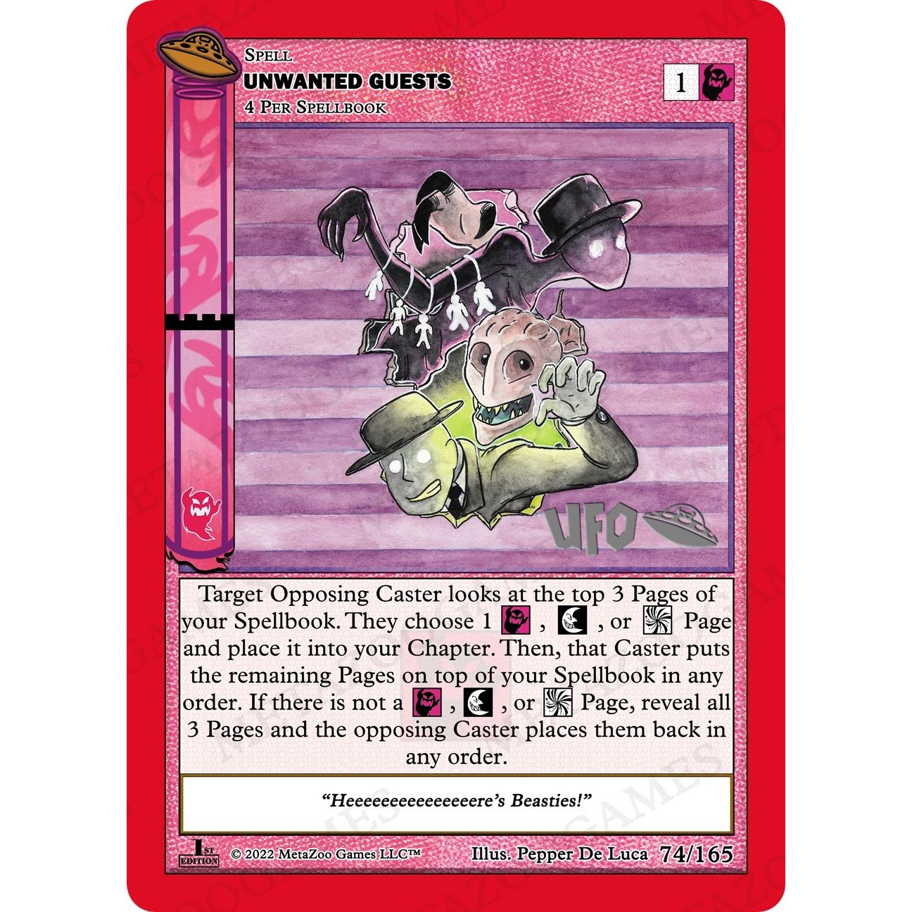 Image for Unwanted Guests (074/165) (UFOFE-SP) - MetaZoo