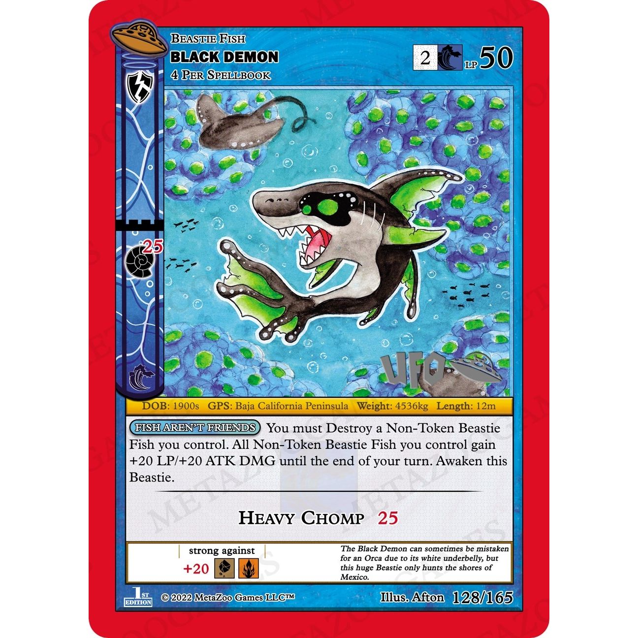 Image for Black Demon (128/165) (UFOFE-SP) - MetaZoo