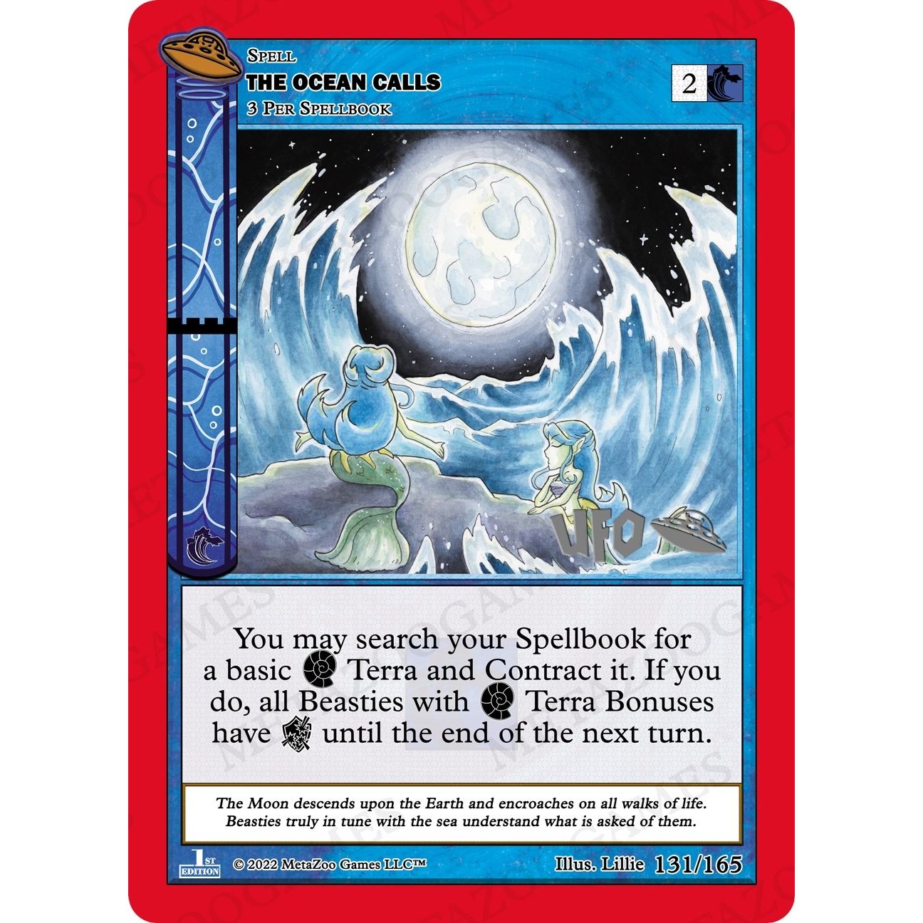 Image for The Ocean Calls (131/165) (UFOFE-SP) - MetaZoo