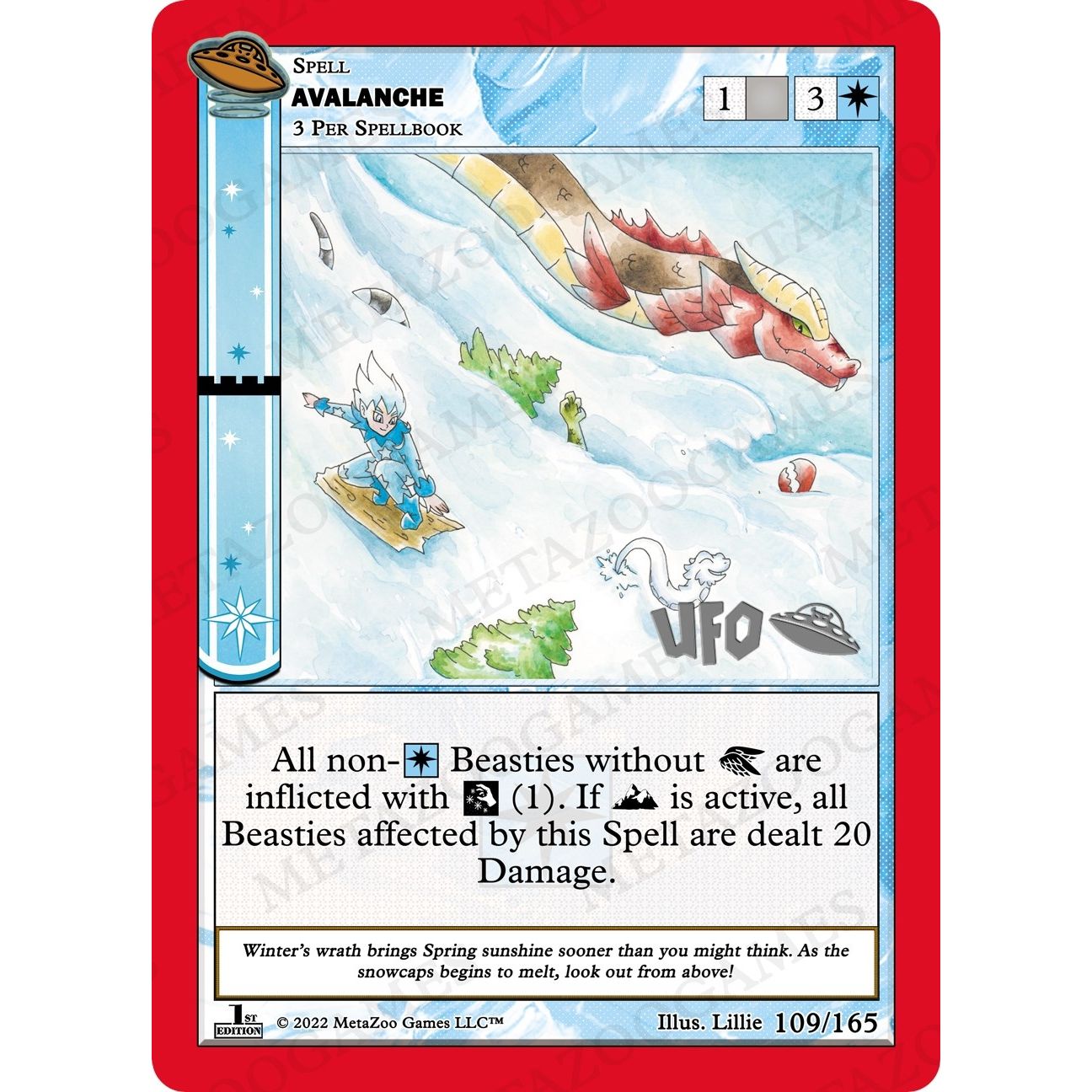 Image for Avalanche (109/165) (UFOFE-SP) - MetaZoo