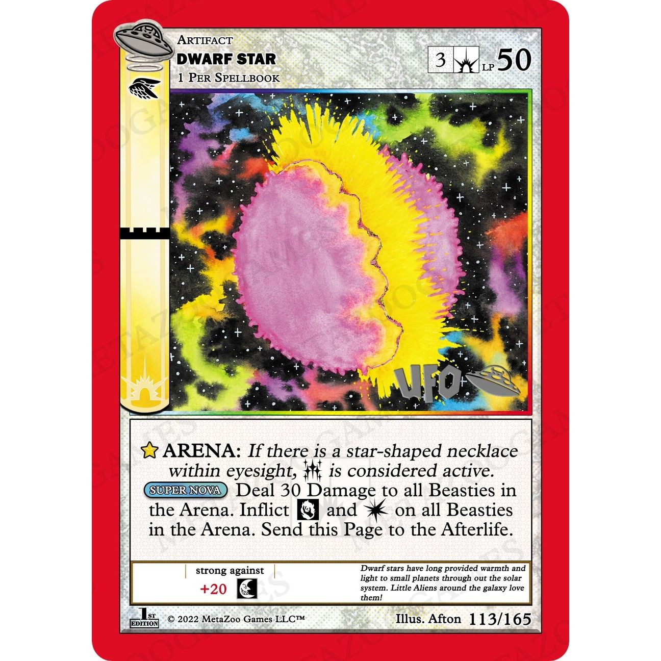 Image for Dwarf Star (113/165) (UFOFE-SP) - MetaZoo