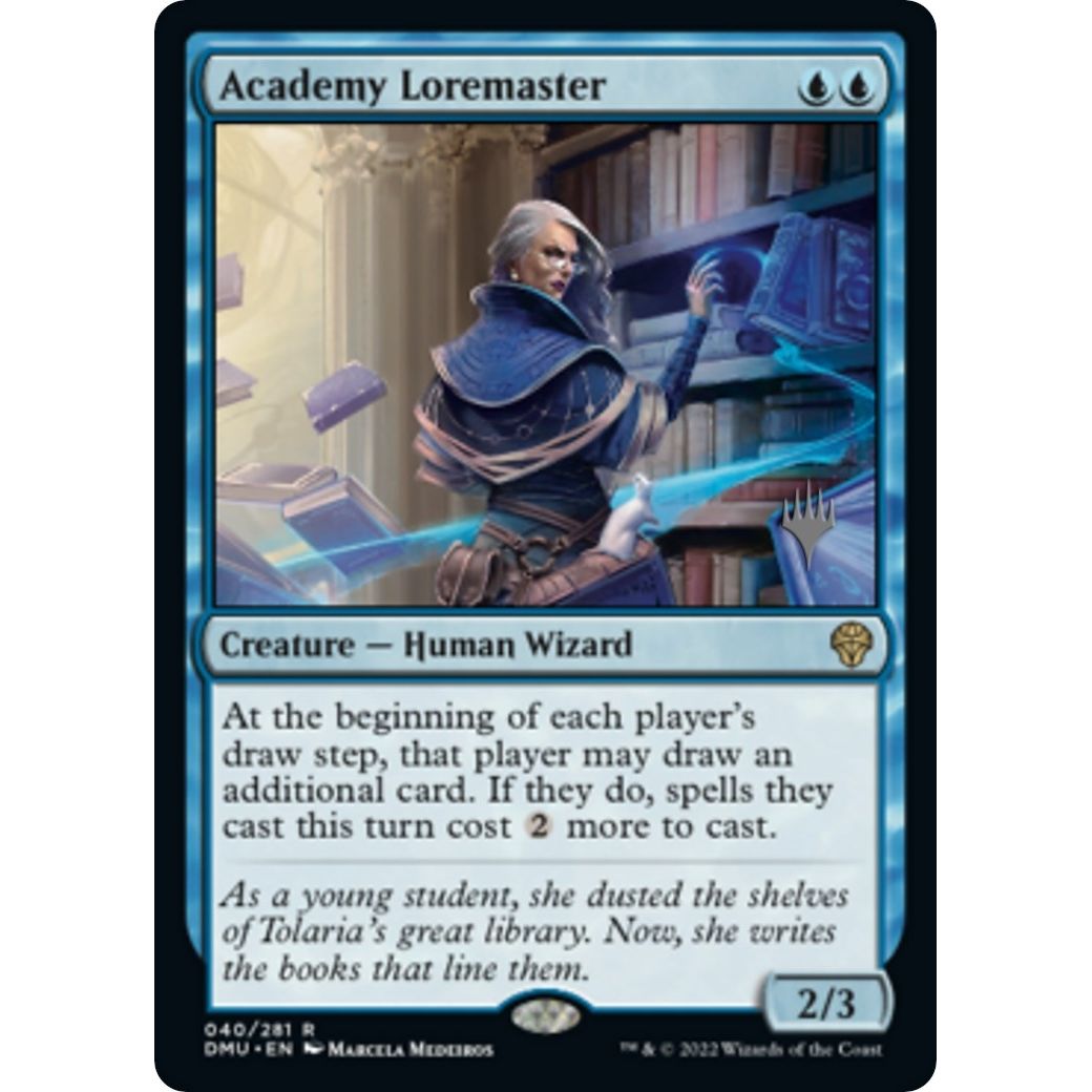 Image for Academy Loremaster (40) (PPDMU) - Magic: The Gathering