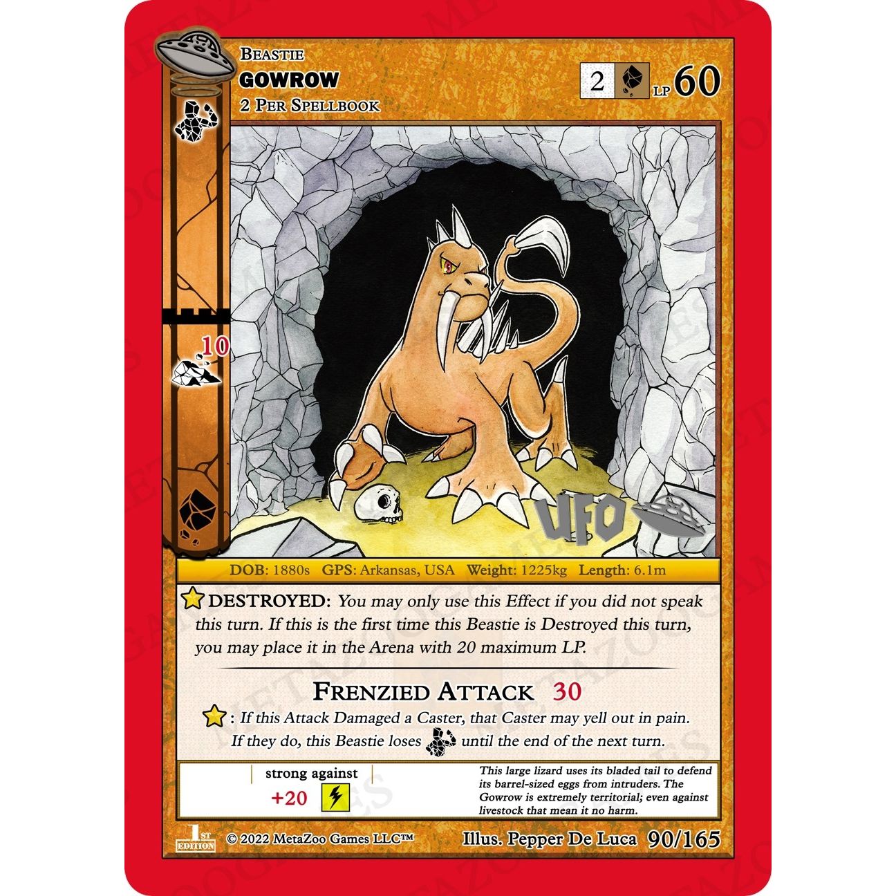 Image for Gowrow (090/165) (UFOFE-SP) - MetaZoo