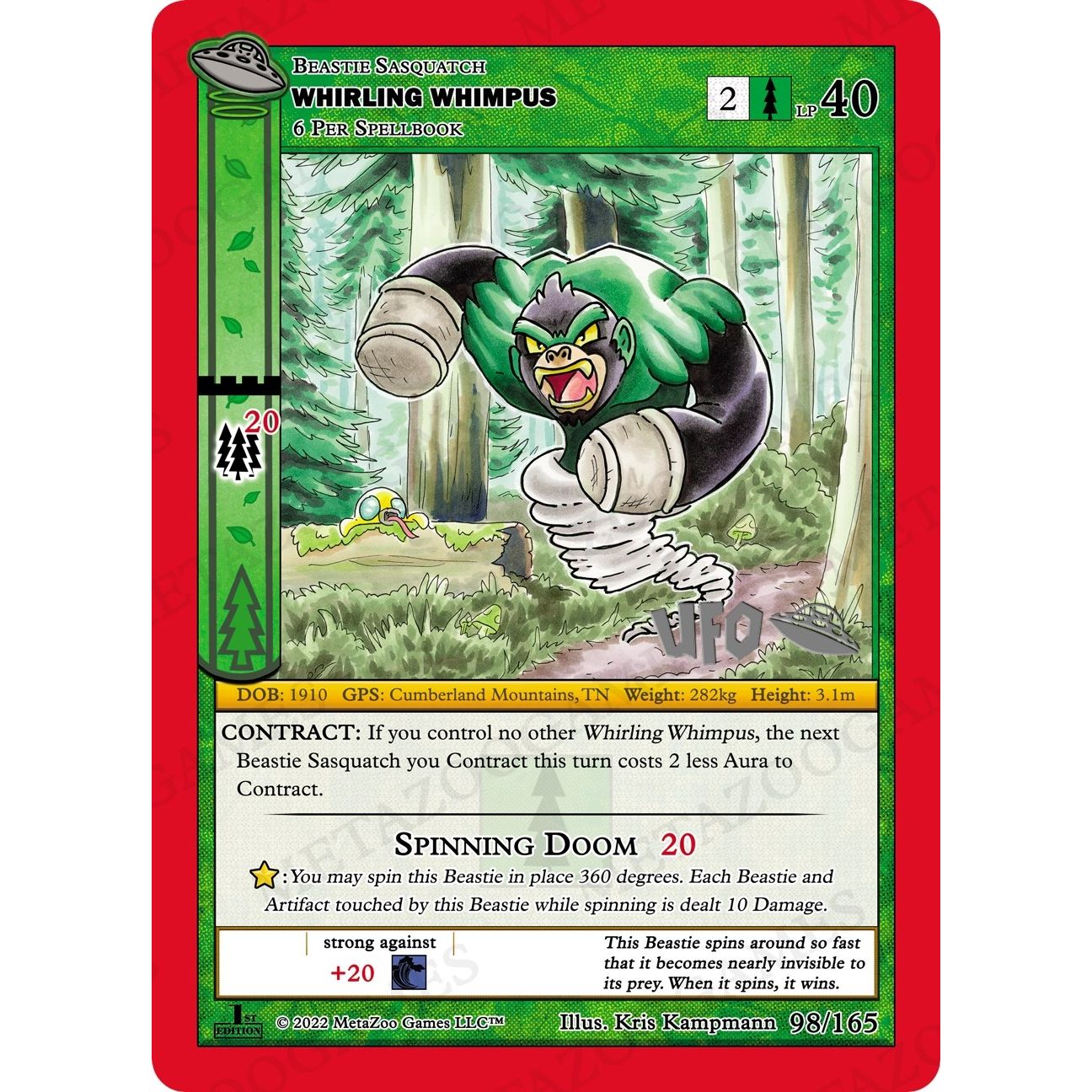 Image for Whirling Whimpus (098/165) (UFOFE-SP) - MetaZoo
