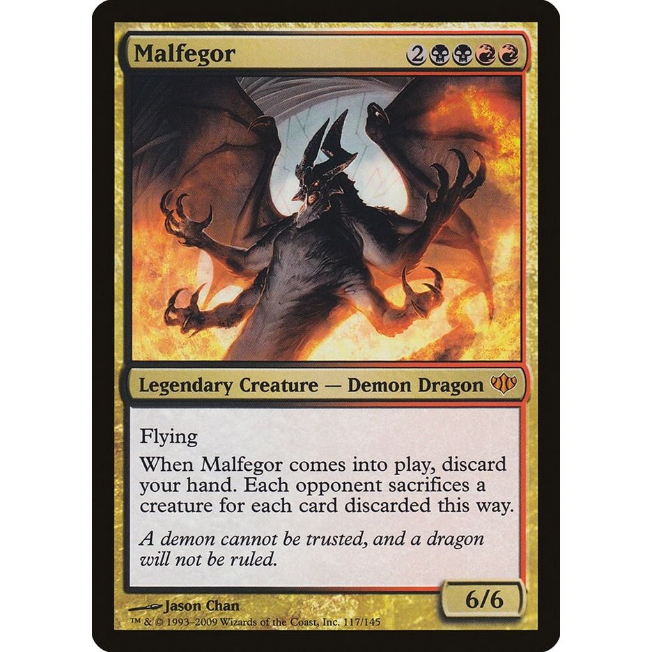 Image for Malfegor (117) (CON) - Magic: The Gathering