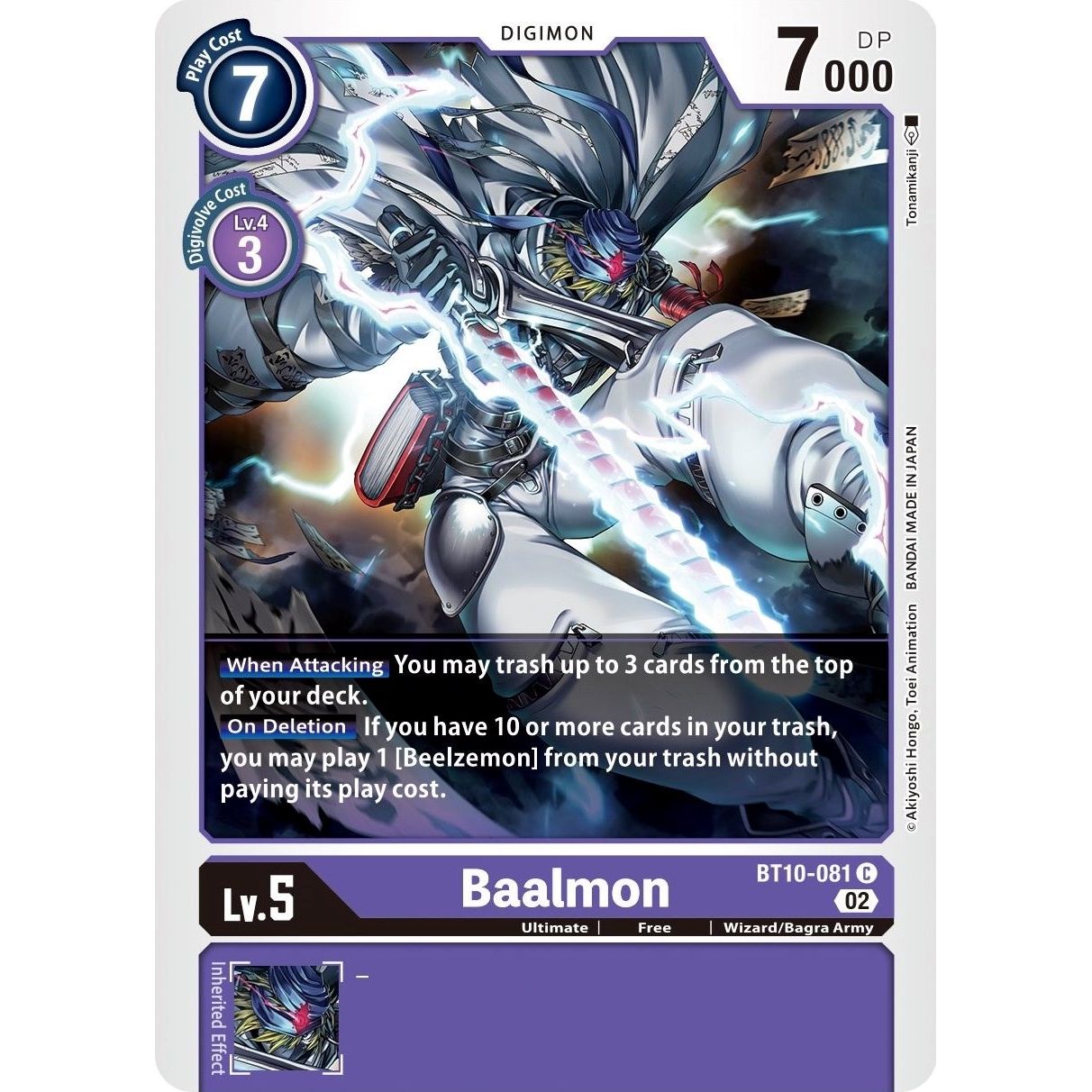 Image for Baalmon (BT10-081 C) (BT10) - Digimon Card Game