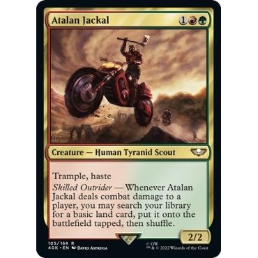 Image for Atalan Jackal (105) (40K) - Magic: The Gathering