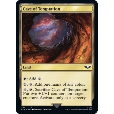 Image for Cave of Temptation (Surge Foil) (267) (40K) - Magic: The Gathering