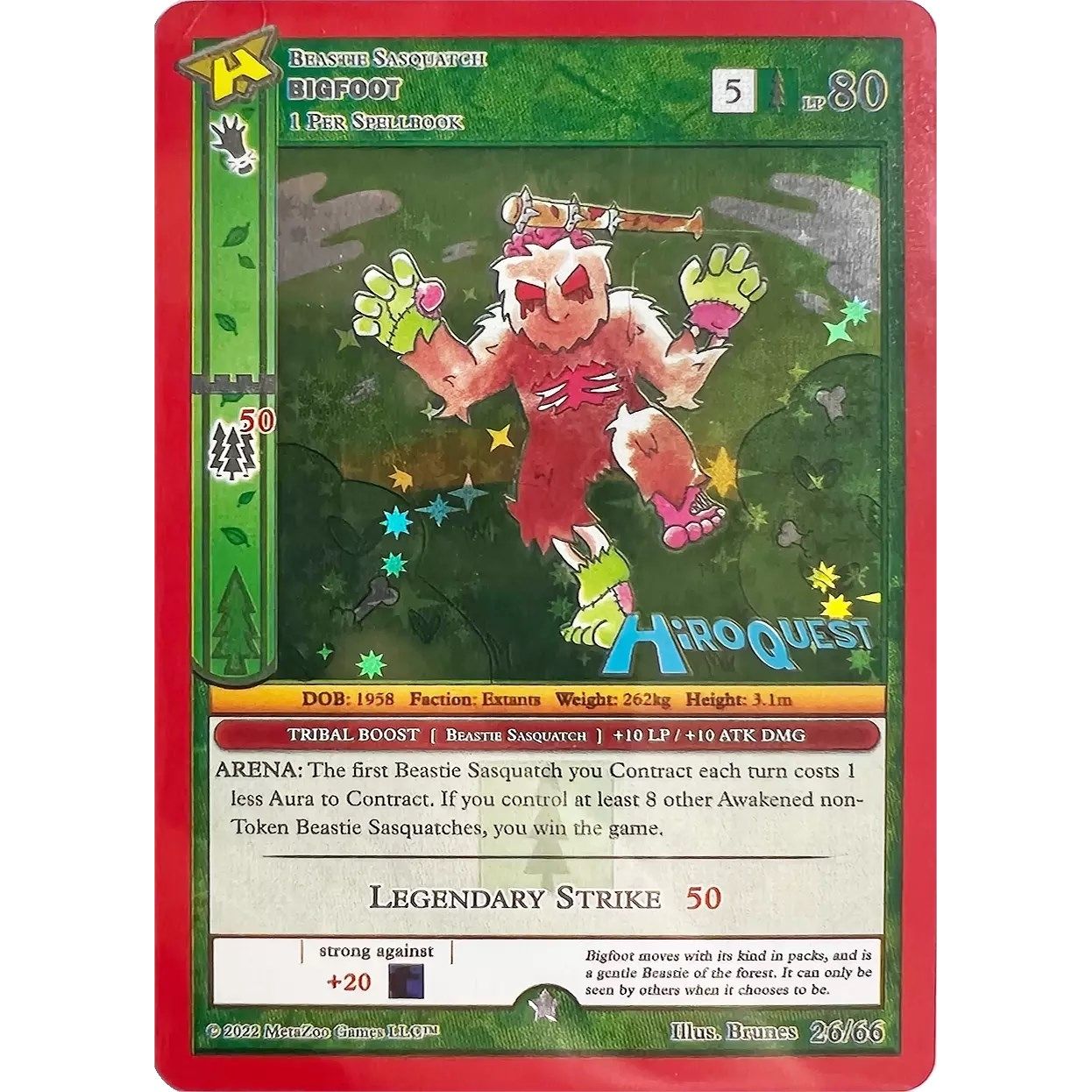 Image for Bigfoot (26/66) (HQPR) - MetaZoo