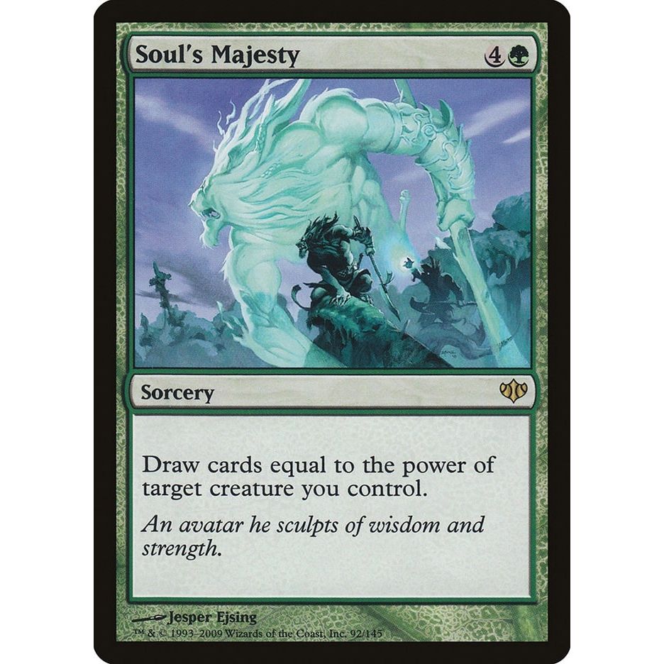 Image for Soul's Majesty (92) (CON) - Magic: The Gathering