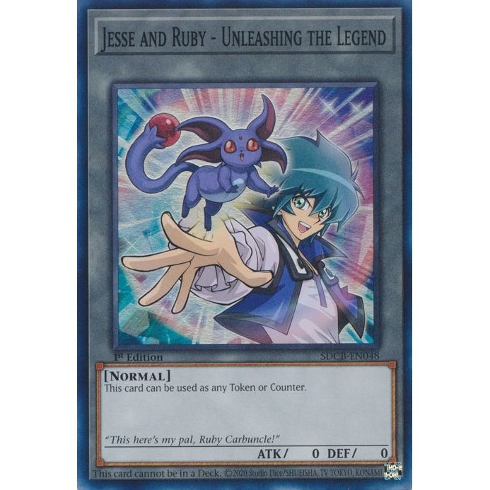 Image for Jesse and Ruby - Unleashing the Legend (SDCB-EN048) (SDCB) - YuGiOh
