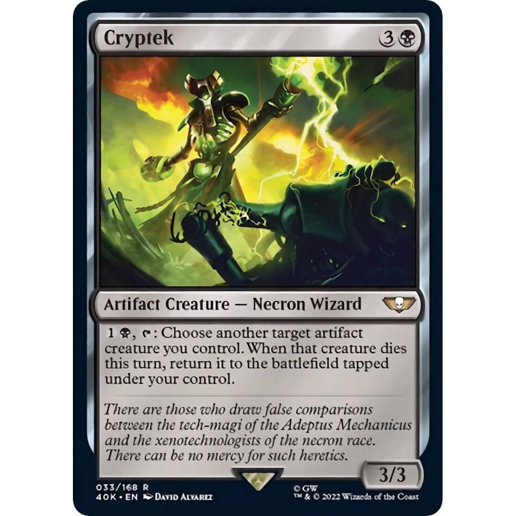 Image for Cryptek (33) (40K) - Magic: The Gathering