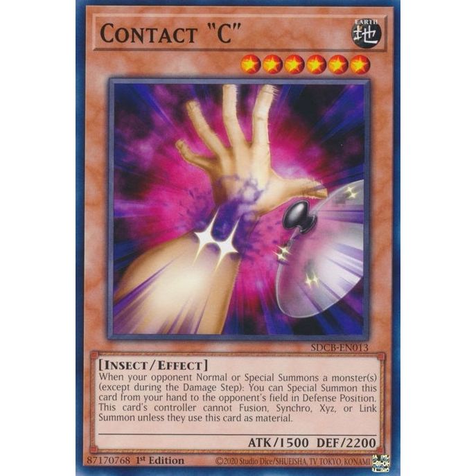 Image for Contact "C" (SDCB-EN013) (SDCB) - YuGiOh