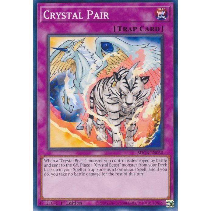 Image for Crystal Pair (SDCB-EN035) (SDCB) - YuGiOh