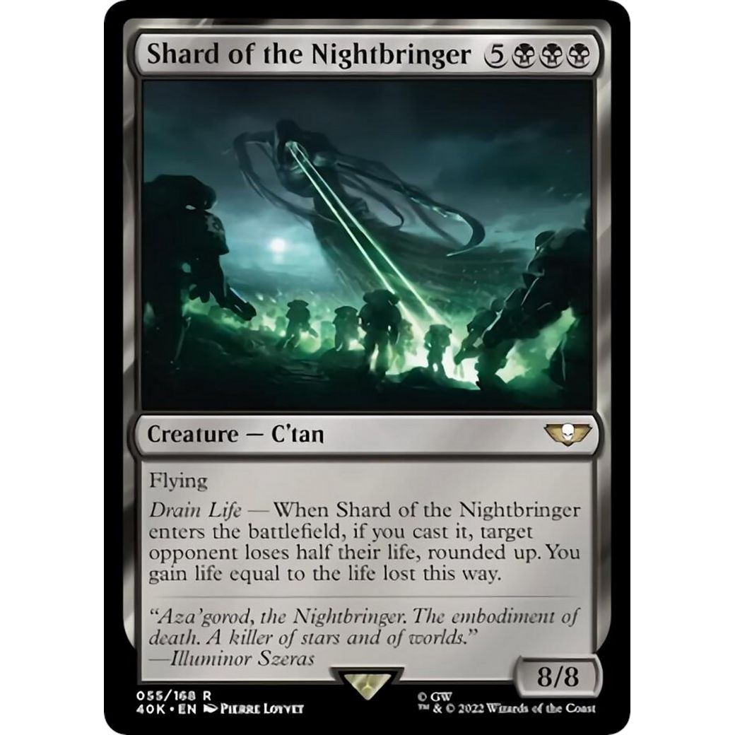 Image for Shard of the Nightbringer (55) (40K) - Magic: The Gathering