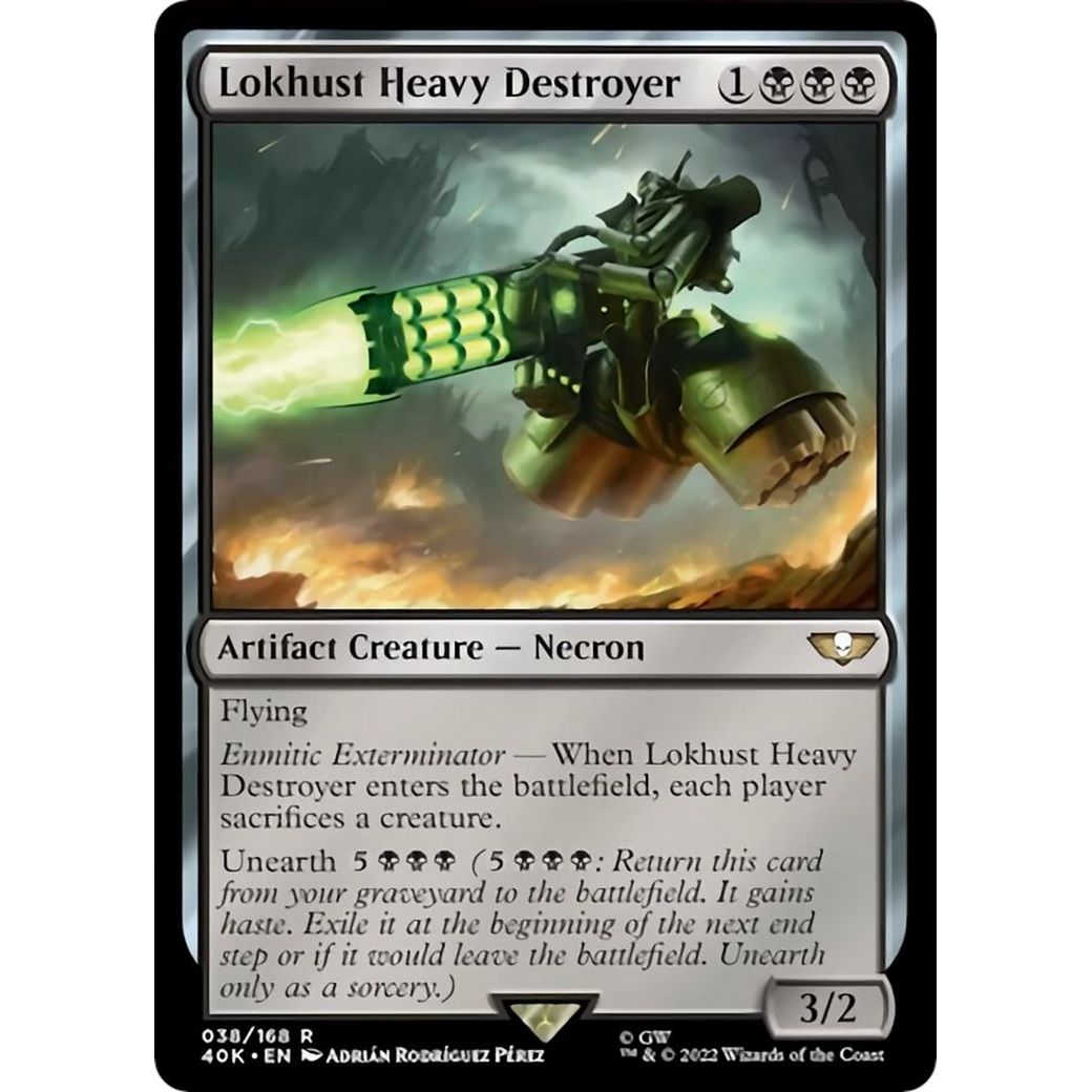 Image for Lokhust Heavy Destroyer (Surge Foil) (38) (40K) - Magic: The Gathering