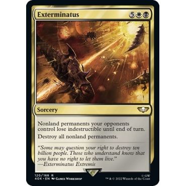 Image for Exterminatus (120) (40K) - Magic: The Gathering