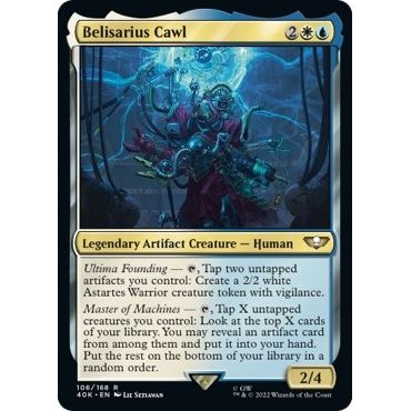 Image for Belisarius Cawl (106) (40K) - Magic: The Gathering