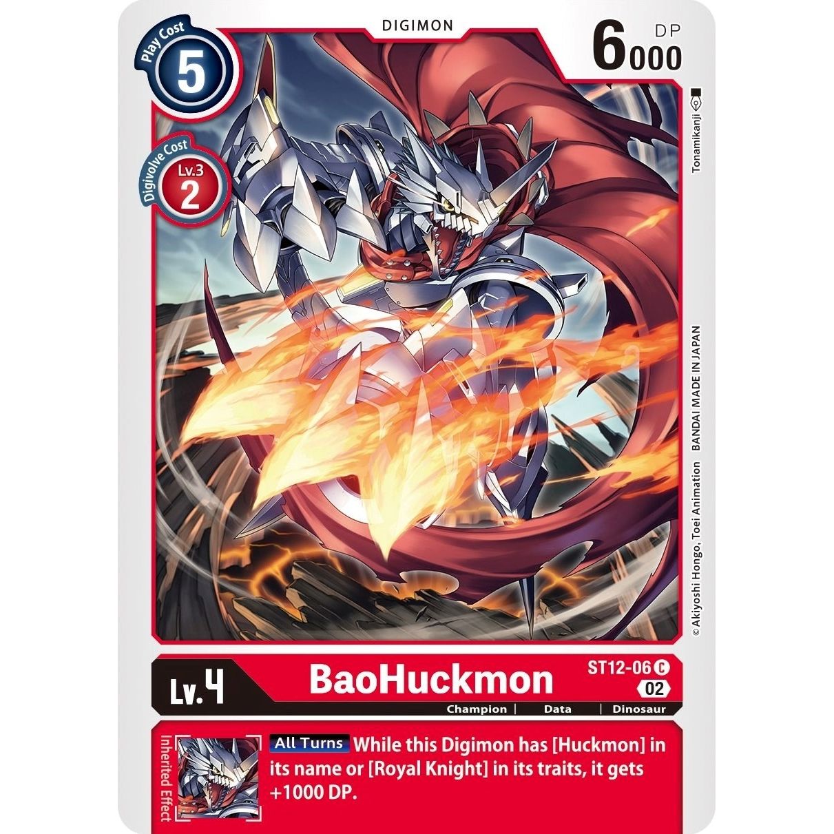 Image for BaoHuckmon (ST12-06 C) (ST-12) - Digimon Card Game