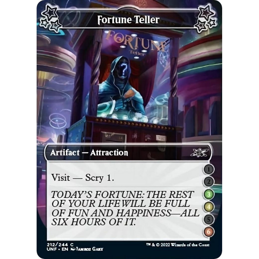 Image for Fortune Teller (3-4-6) (212) (UNF) - Magic: The Gathering
