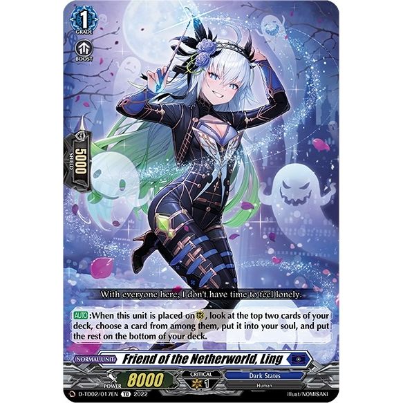 Image for Friend of the Netherworld, Ling (D-TD02/017EN) (D-TD02) - Cardfight Vanguard