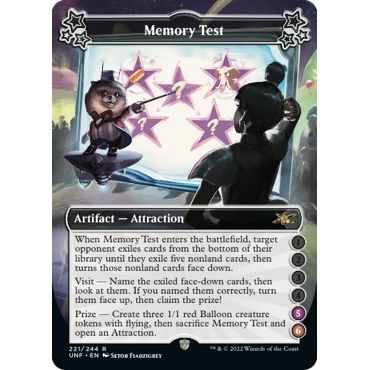 Image for Memory Test (5-6) (221) (UNF) - Magic: The Gathering