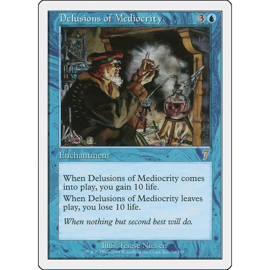 Image for Delusions of Mediocrity (70) (7ED) - Magic: The Gathering