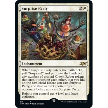 Image for Surprise Party (Galaxy Foil) (315) (UNF) - Magic: The Gathering