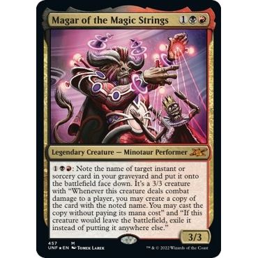 Image for Magar of the Magic Strings (Galaxy Foil) (457) (UNF) - Magic: The Gathering