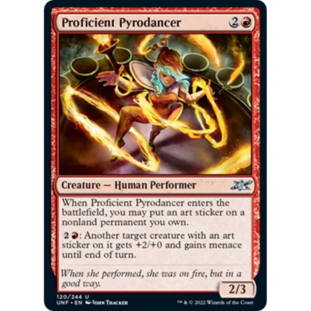 Image for Proficient Pyrodancer (120) (UNF) - Magic: The Gathering
