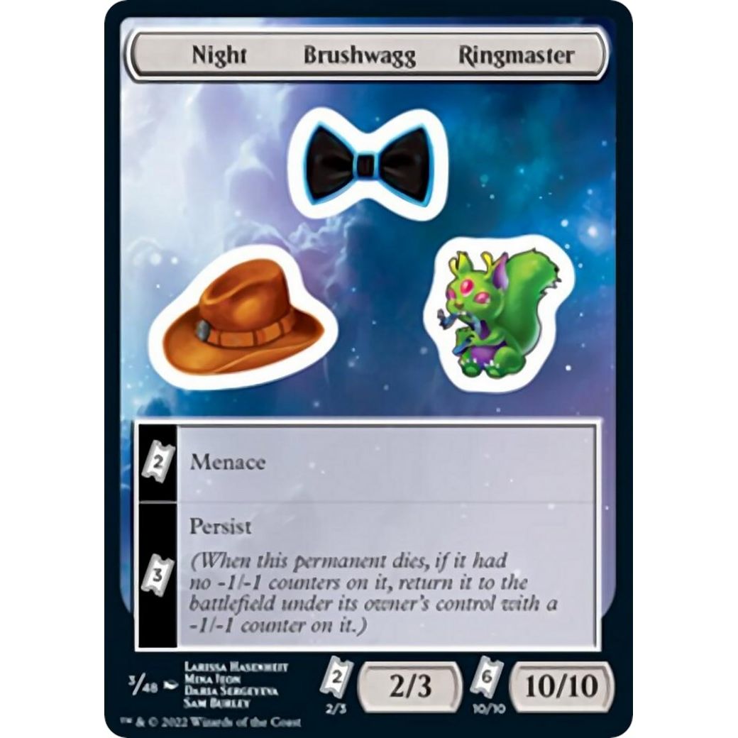 Image for Night Brushwagg Ringmaster (3) (UNF) - Magic: The Gathering